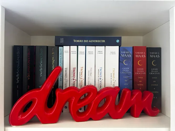 Decoração Palavra DREAM em Cerâmica