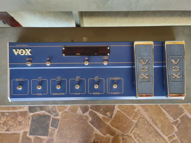 Pedal controlador Vox VC 12 Valvetronix 