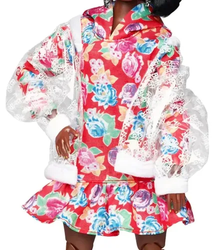 Vestido e casaco Barbie BMR 1959 Curvy