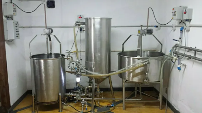 Panelas Cozinha Cervejeira 242lts inox