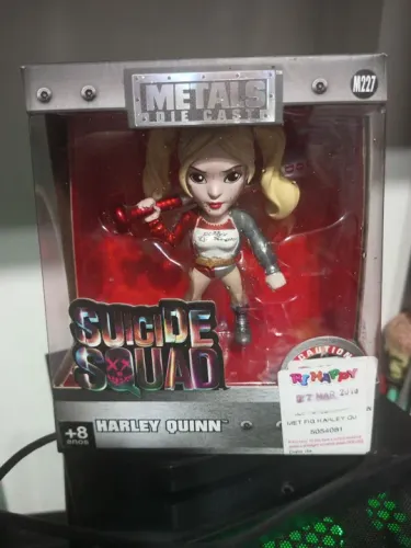 Harley Quinn boneco Figura de Ação jada Metals Die Cast Suicide Squad original