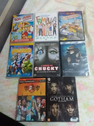 Lote DVDs. 