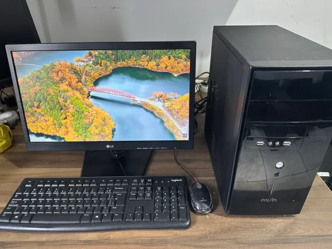 Computador I3 para  empresas completo tela 19 loja com garantia completo