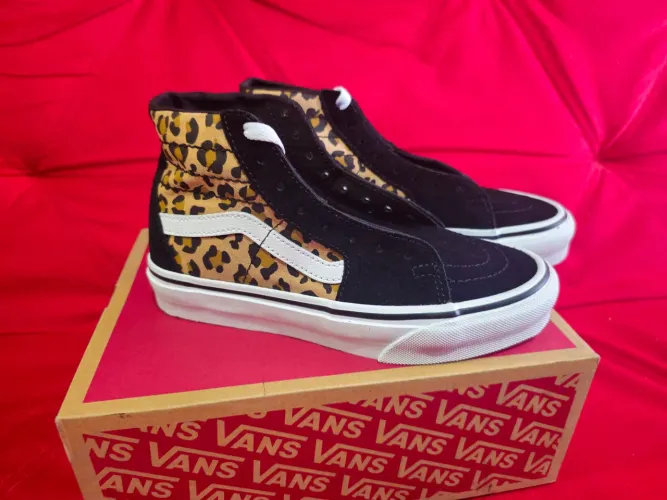 Vans Sk8-Hi Tapered Animalier Black