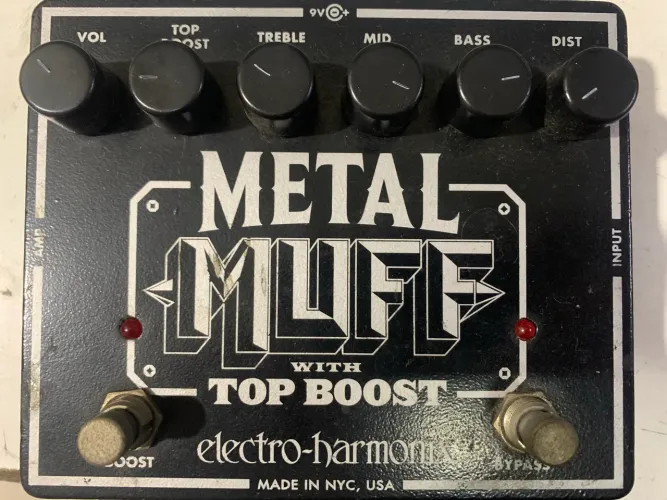 Pedal metal muff top boost 