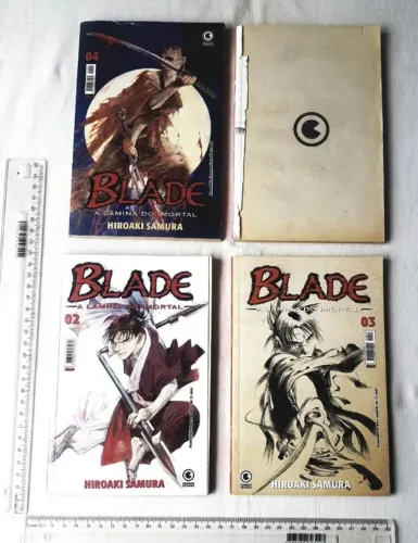 Mangás - Blade - A Lâmina Imortal - Conrad Editora - 2 Unidades - 2004