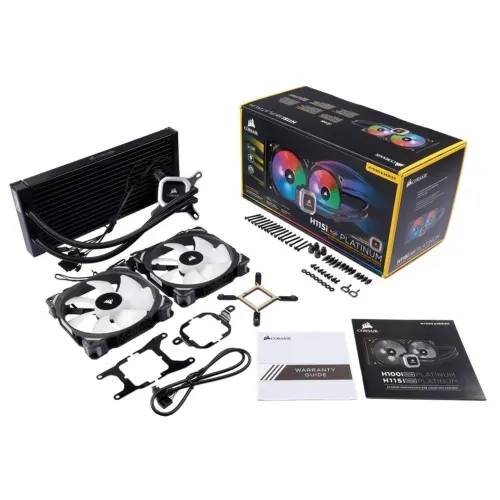Water Cooler Corsair Hydro H115i RGB platinium 280mm