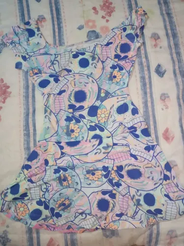 Vestido Esportivo Estampado com shortinho