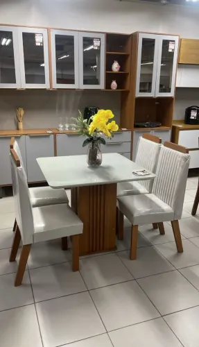 Mesa 4 Lugares 0,90 x 0,90 completa