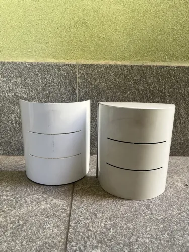 2 luminárias arandela com bocal de parede