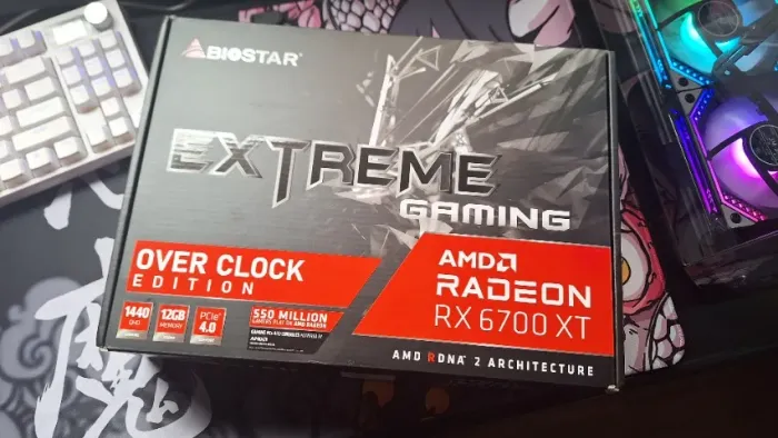 AMD Radeon RX 6700 XT - Over Clock Edition - 12GB - Biostar