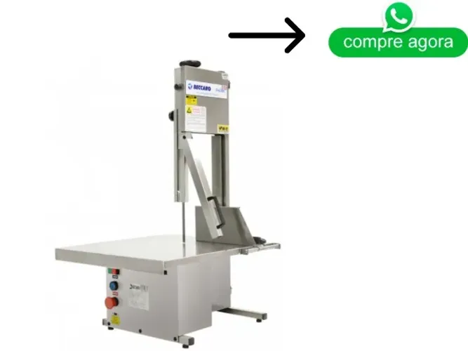 Serra Fita Beccaro de Mesa Inox Nova