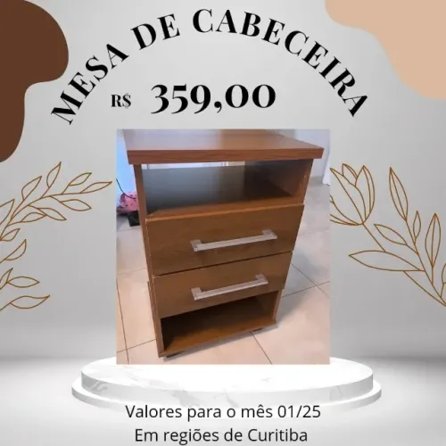 Promoção Mesa Cabeceira - 06/01