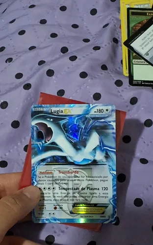 Vendo carta Pokémon Lugia EX item de  colecionador 