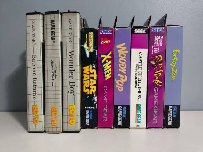 Game Gear - Lote de Jogos | Raros e Completos