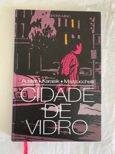 Cidade de vidro HQ QUADRINHO (por PAUL AUSTER, DAVID MAZZUCCHELLI e PAUL KARASIK