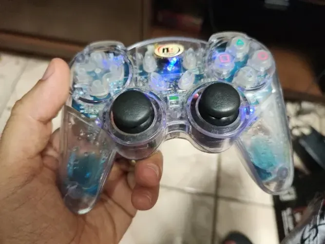 controle sem fio ps2 sem adaptador