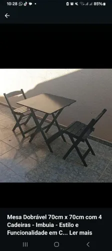 Mesa e cadeiras dobrável grande estoque de natal