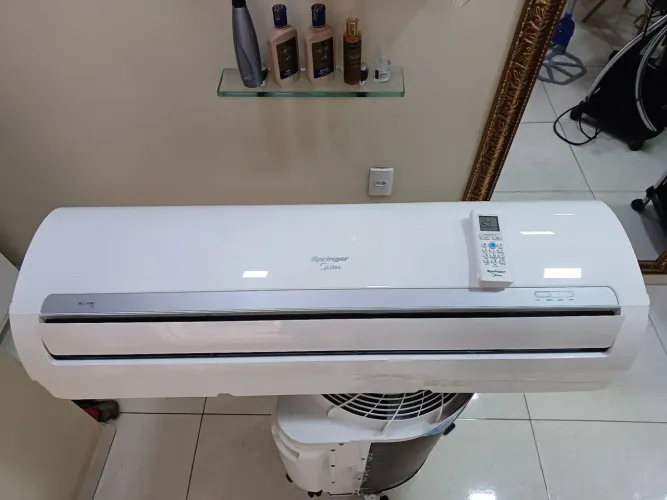 Ar split 22mil btu , midea springer, preço já instalado 