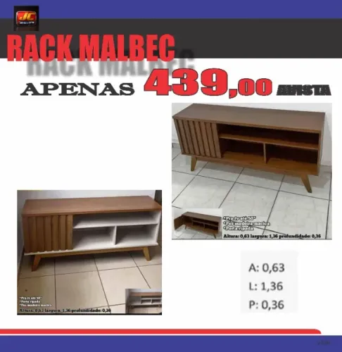 RACK MALBEC 1,36CM