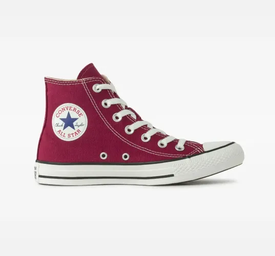 tênis converse chuck taylor all star bordo/vinho cano alto