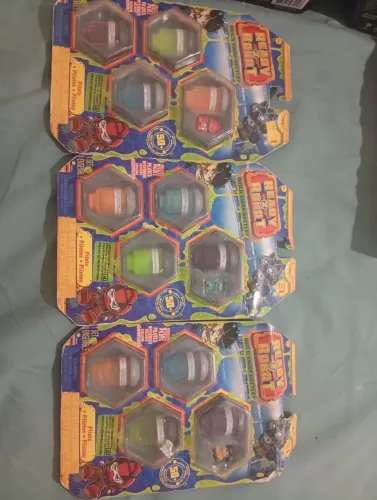 Cartelas de bonecos no slime Swap Battle - Kits de Robôs