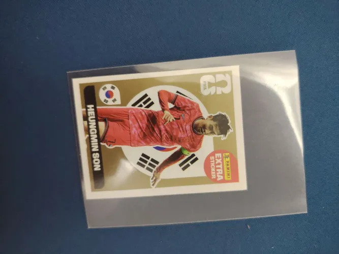 Figurinha da copa extra sticker legend son