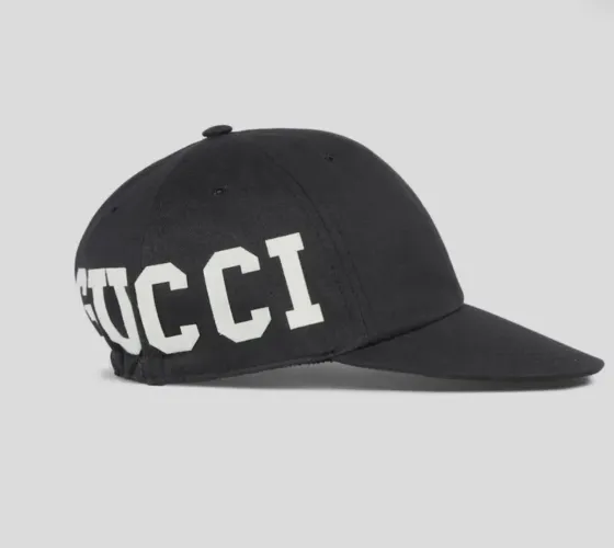 Boné Gucci Cotton Canvas Baseball