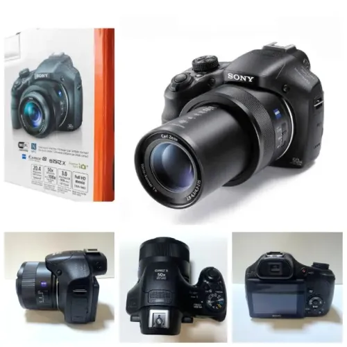 Câmera SONY com lente ZEISS®, ZOOM ÓPTICO 50x CMExmor® e processador de imagem BIONZ X?
