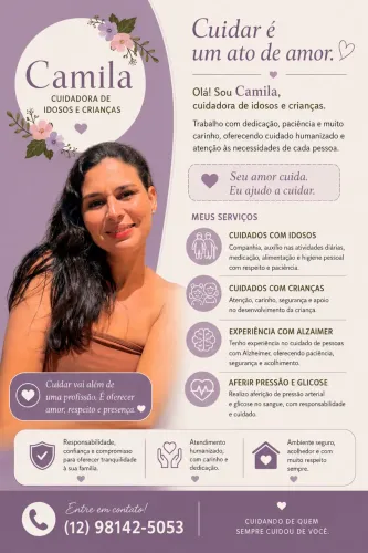 Cuidadora de idosos