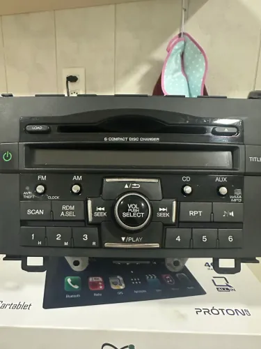 Rádio cd player original crv 2011 