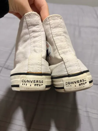 Tênis All Star Converse Cano Alto Branco Original