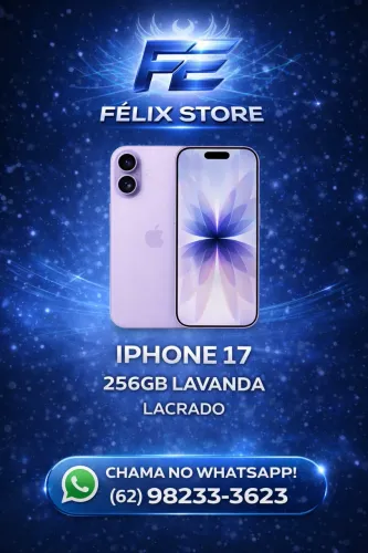 APPLE IPHONE 17 256GB lacrado Lavanda