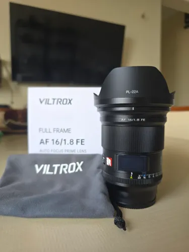 Lente Viltrox 16mm f/1.8 Full Frame E-Mount
