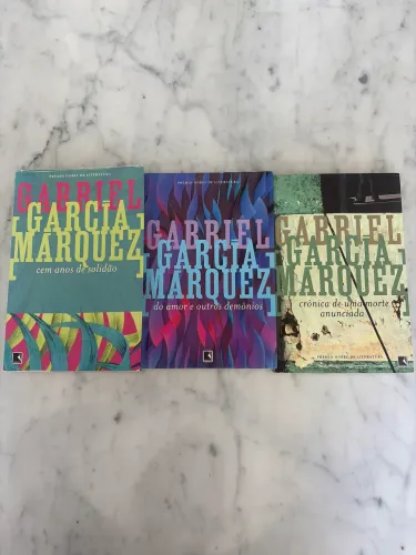 Kit 3 Livros do Gabriel Garcia Marquez - Editora Record