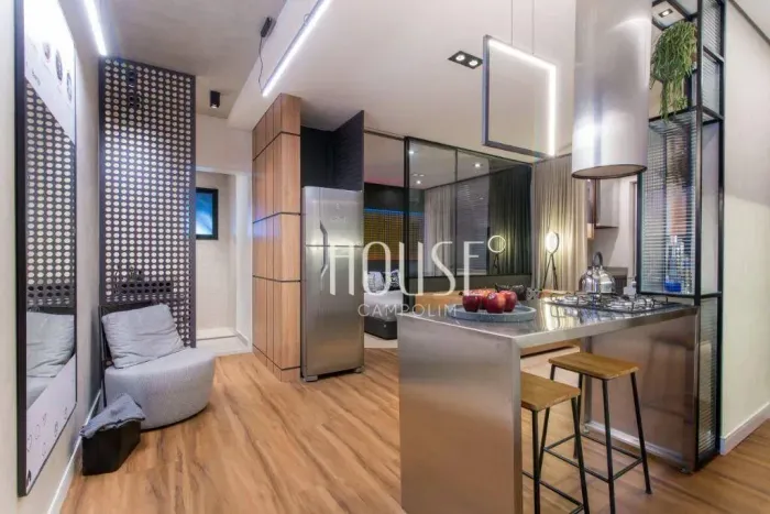 Apartamento com 1 dormitório à venda, 44 m² por R$ 480.000,00 - Condomínio Residencial Bia
