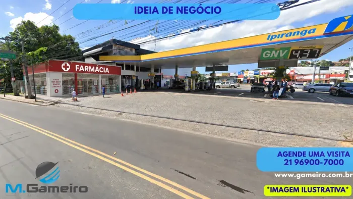 Aluga-se loja em Posto de Gasolina com aproximadamente 250m² em São Gonçalo