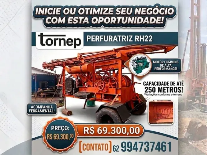 Perfuratriz Tornep RH22 