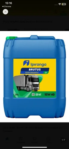 ÓLEO IPIRANGA BRUTUS PERFOMANCE CI-4