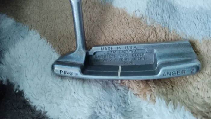 Raro putter promocional Ping Anser 2 Karsten 85068 WilTel, 36" destro