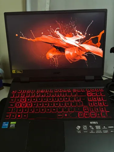 Acer Nitro 5 AN515-58 | RTX 3050 | Intel i5 12ª Geração | 8GB RAM | Tela 144Hz | Gamer