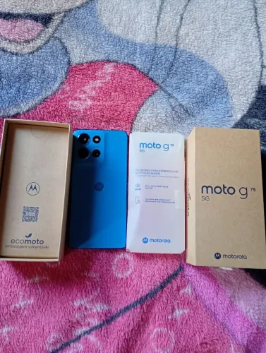 Celular moto g 75 azul