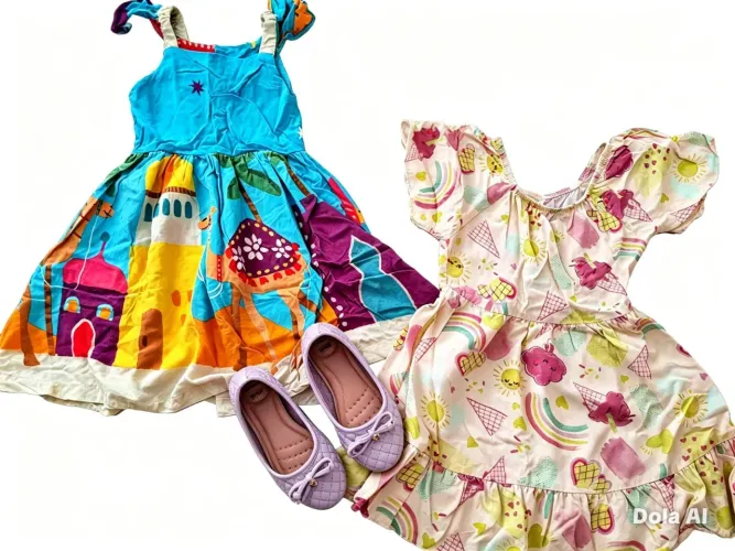 Roupas seminovas para menina