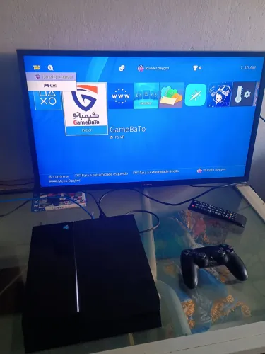 Ps4 desbloqueado + tv Samsung venda ou troca com torna leia o anúncio.