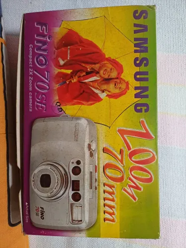 Câmera fotográfica Samsung fino 70SE