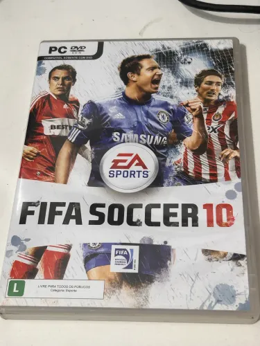 FIFA SOCCER 10 2010 original Jogo PC DVD completo PÉS