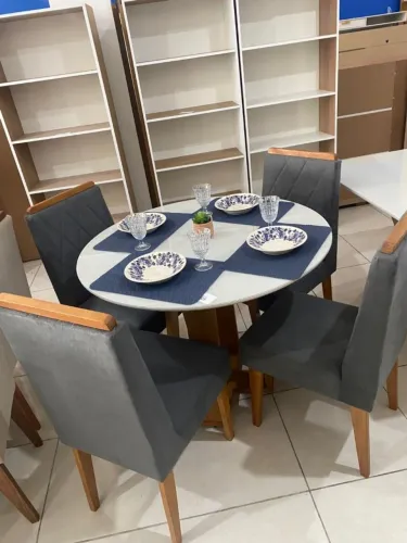 MESA DE JANTAR REDONDA