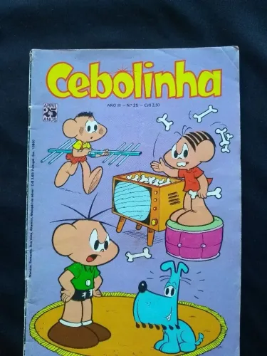 Cebolinha - Número 25 - Editora Abril ( 1975 )