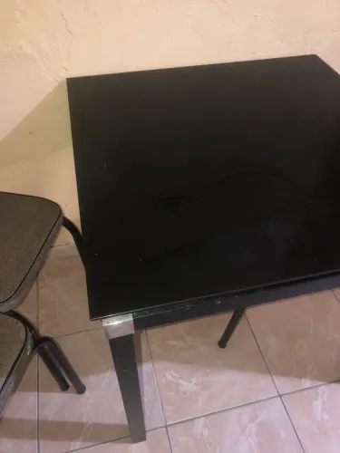 Venda mesa tampo de vidro aceito oferta