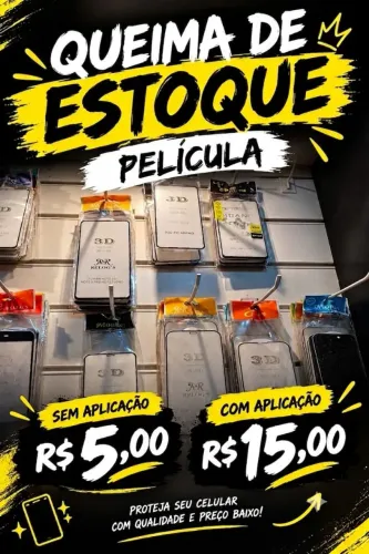 Capinha variável de celular